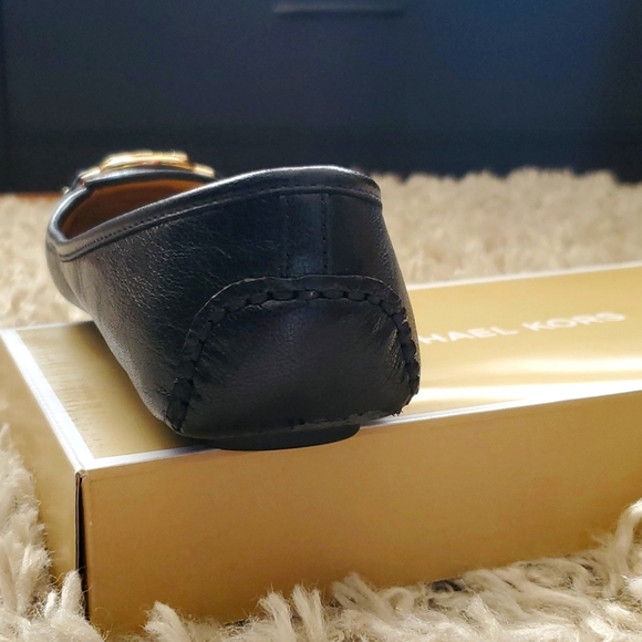 Re-listed: Michael Kors black and gold flats - Picture 5 of 8